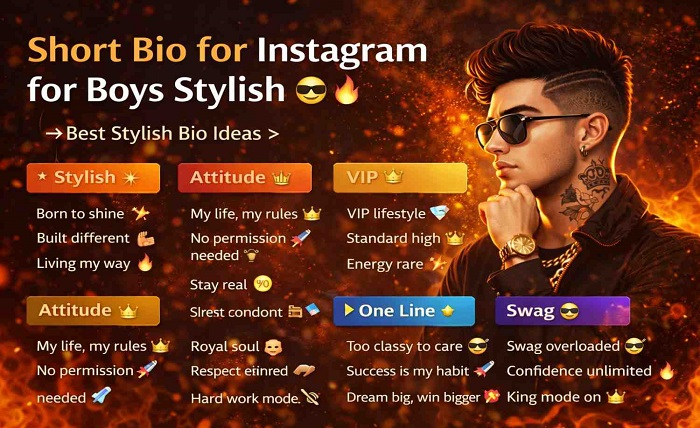 bio instagram boy