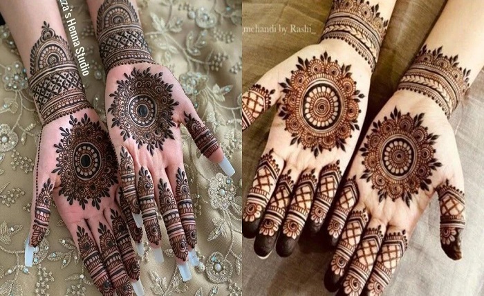 royal royal front hand mehndi design