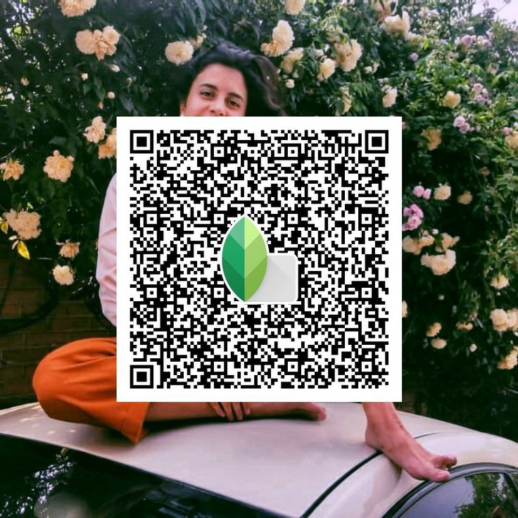 snapseed qr code editing photo
