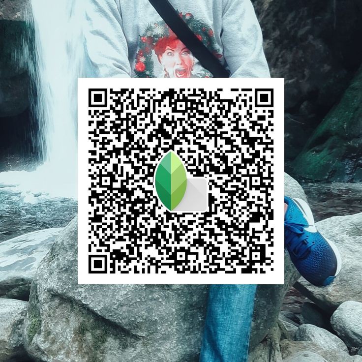 snapseed qr code night